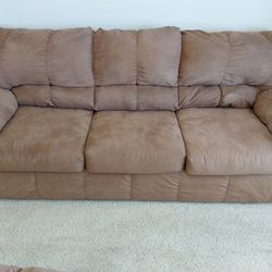 Microsuede Couch