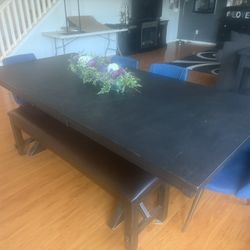 Black Dinning Room Table -FREE