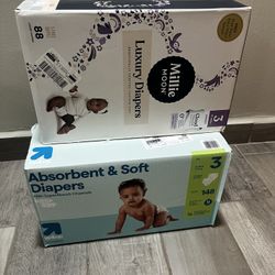 Diapers Size 3 