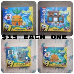 SPONGEBOB SQUAREPANTS CONSTRUCTION SETS