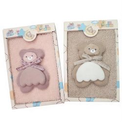 Plush Notebook - Bear Pattern