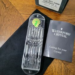 Waterford Crystal Mezuzah.  Brand New 