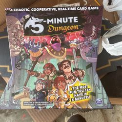 Nearly New-5 Minute Dungeon Board Game
