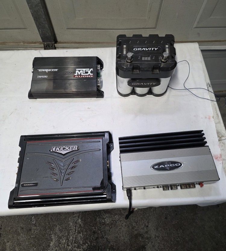 Amplifier And Capacitor