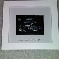 Sonogram Photo Frame
