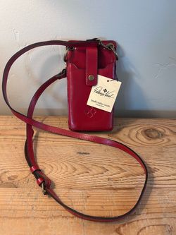 Patricia Nash Leather Crossbody Phone Wallet