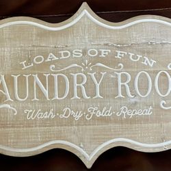 Laundry Sign