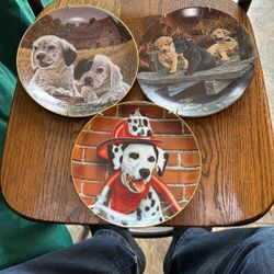Collectible Dog Plates