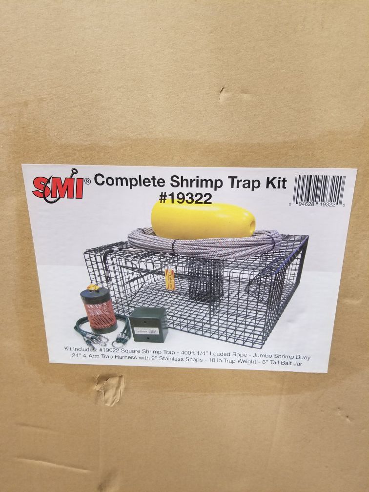 2 brand new shrimp pot kits