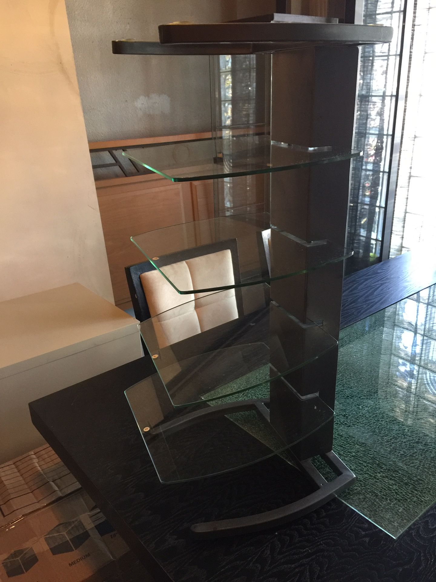 Small Display glass shelf