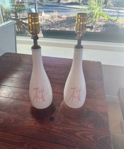 Pair of Vintage Mid Century Table Lamps