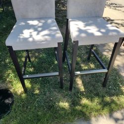 (2) Bar Stools  $10