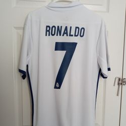 Ronaldo vintage Real Madrid Soccer Jersey MEDIUM