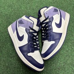 JORDAN 1 MID BLUEBERRY SIZE 10