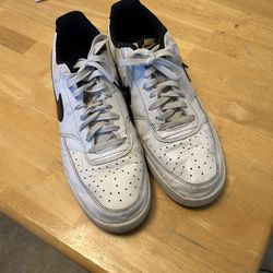 Nike court vision sneakers, low