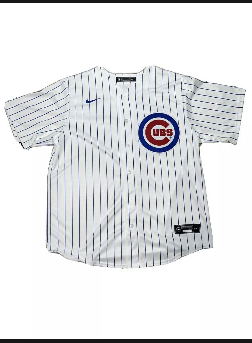  MLB Chicago Cubs Nike  Baseball Jersey White 