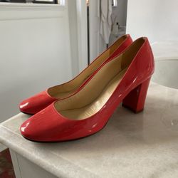 Kate Spade Hot Pink Patent Leather Pumps