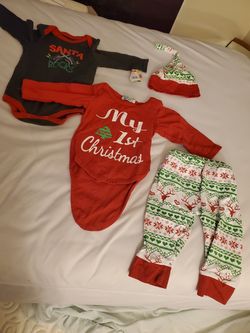 Christmas outfits for 6 to 12 months boy or girl