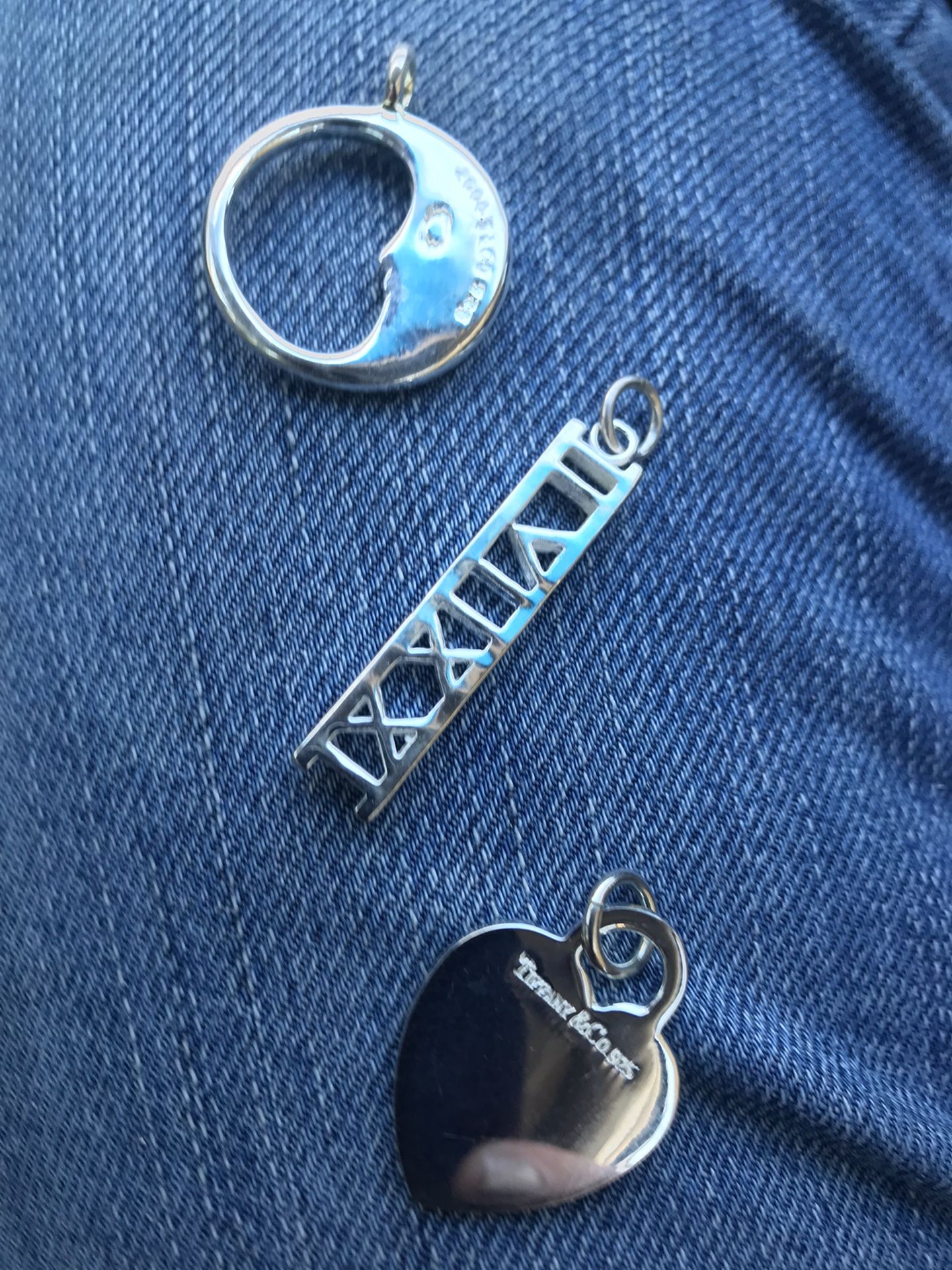 Tiffany And Co 925 Sterling Charms