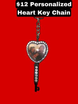 Valentines Personalized Keychains