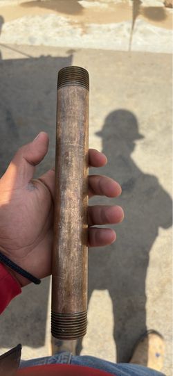 Brass Pipe Nipple with Threaded Ends