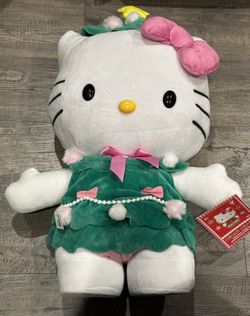 Hello Kitty Christmas Tree Holiday Greeter NEW $40 