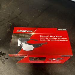 Snap-On Bluetooth Safety Glasses