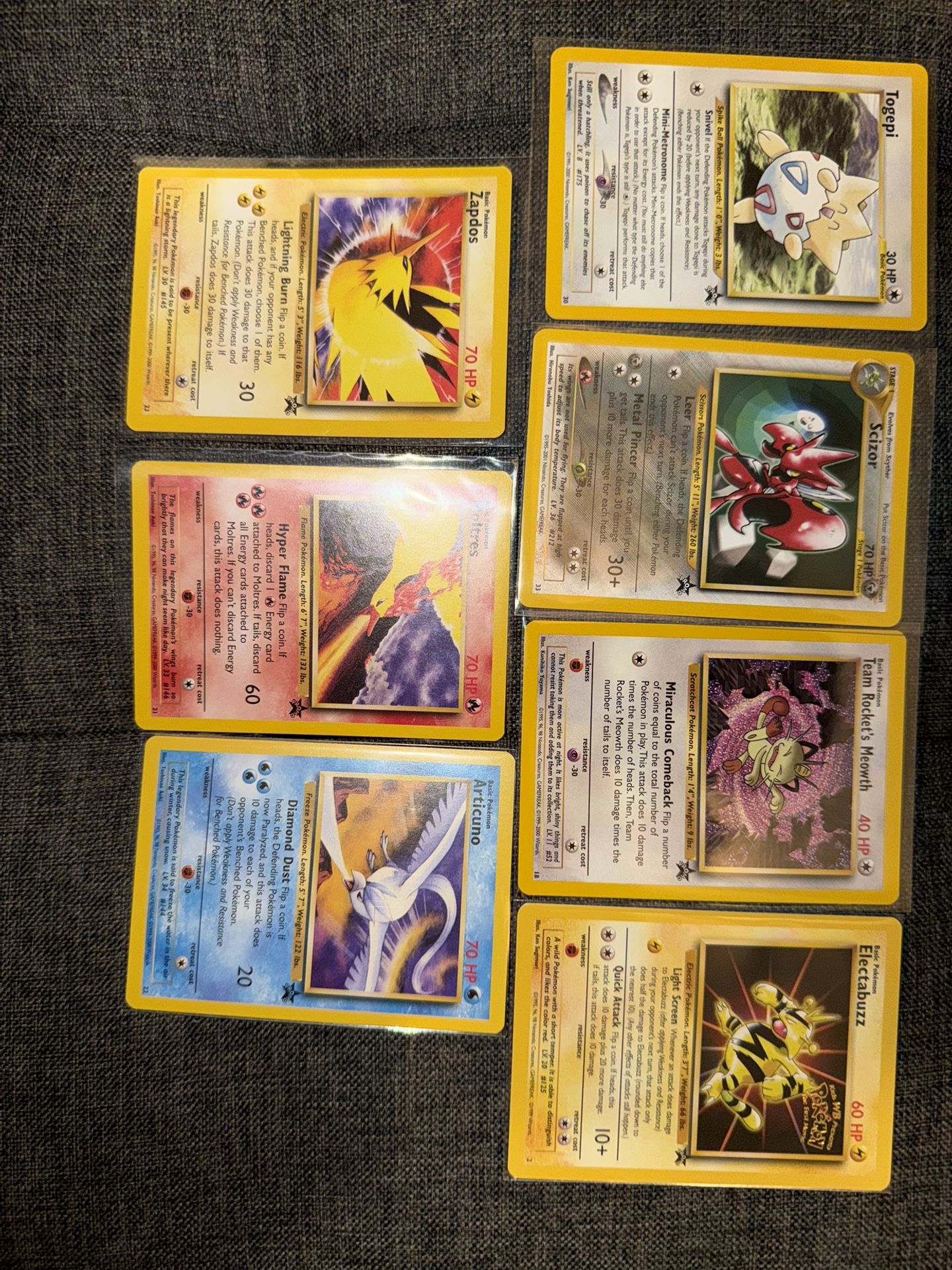 Pokmon WOTC Black Star Promos Near Mint