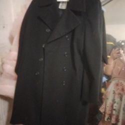 Jny New York 100 Wool Coat Xlarge 
