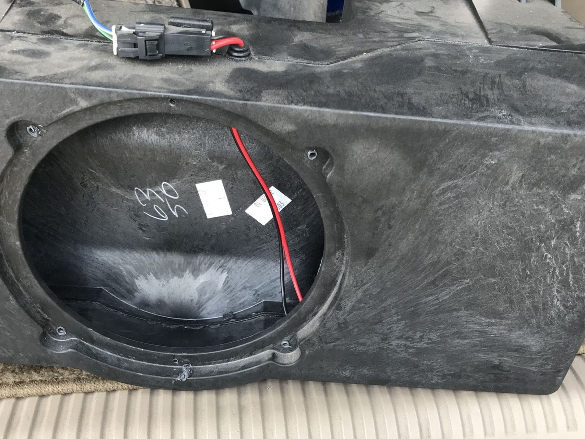 2002 suburban subwoofer box. OEM