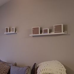 Floating Shelves With frames