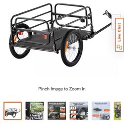 Quality metal bike cart 