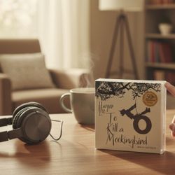 To Kill a Mockingbird  50th Anniversary  Harper Lee Audiobook (11 CD, 2010) New Sealed. This is the audiobook of Harper Lee's novel To Kill a Mockingb