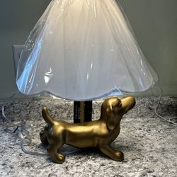 Elements dachshund lamp