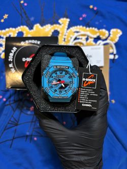 GSHOCK blue cartoon
