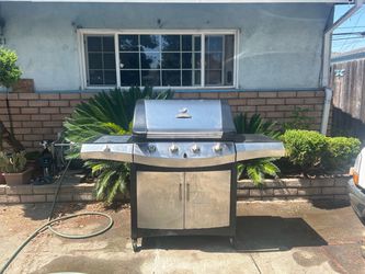 Large Stainless steel propane  BBQ grill