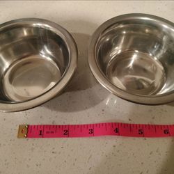 XS Food and Water Bowls