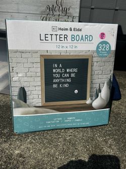 Letter Board 