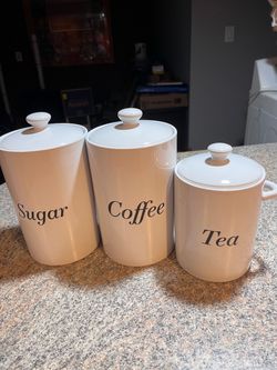 Crofton-Stoneware Canister Set of 3