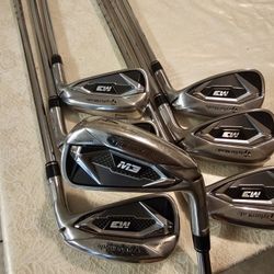 EXCELLENT CONDITION! TAYLORMADE M3 GOLF CLUB IRON SET