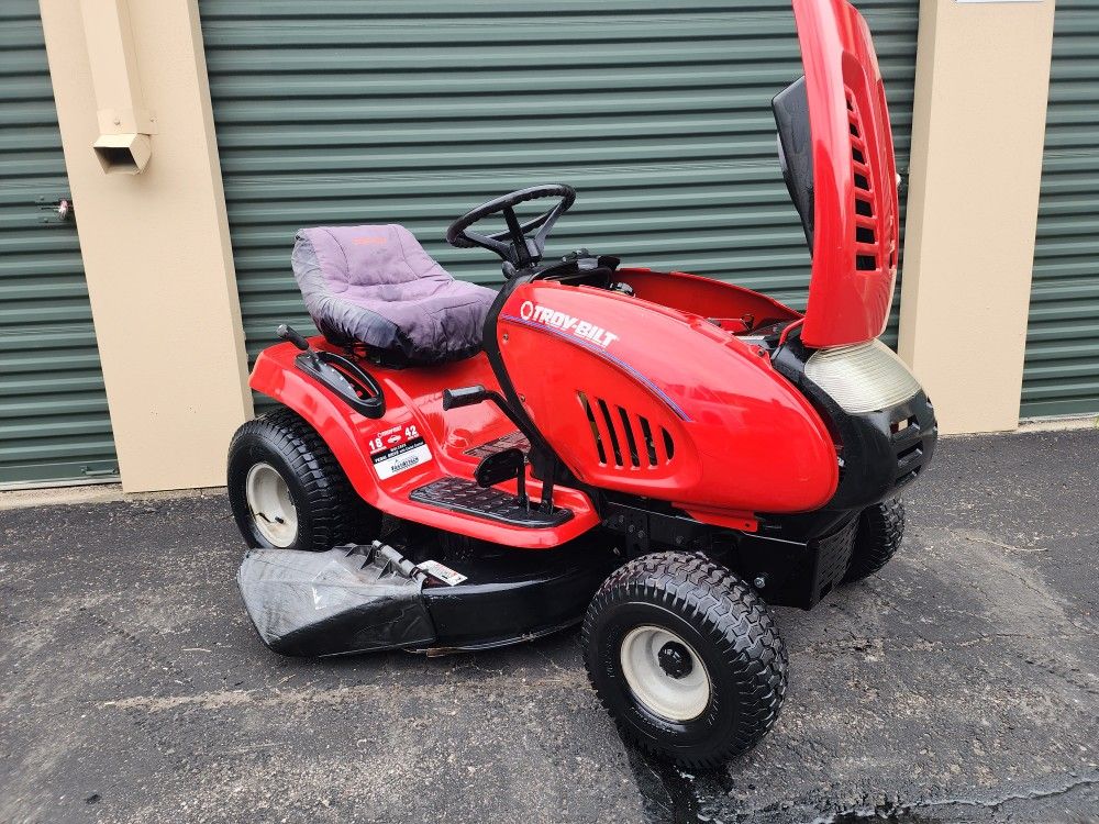 Troy bilt 18.5 hp 42 sale