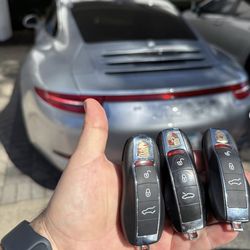 Porsche key fob