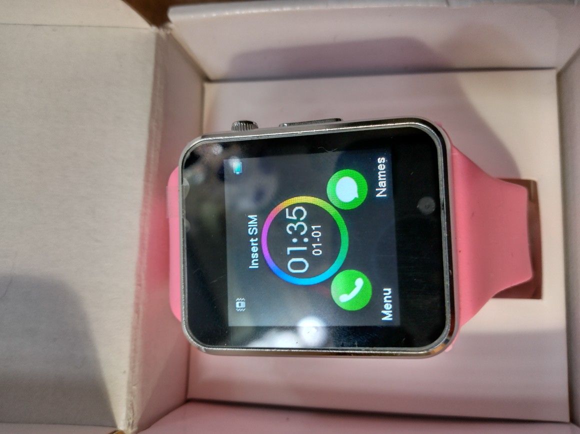 New Pink Smart Watch