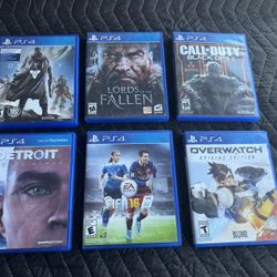 Lot Of 11 PS4 Games