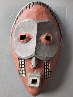 African Wooden Mask