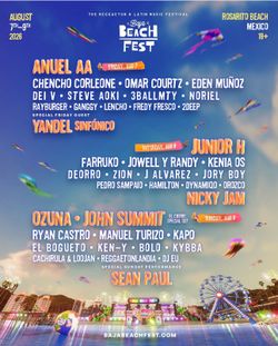 3-Day VIP Baja beach fest tickets