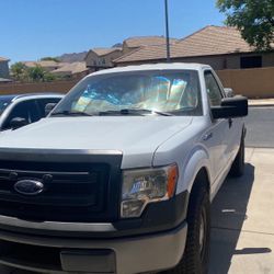2014  Ford  Xl F150  Long Bed Pick Up Truck White