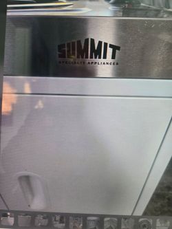 Bran new summit portable kitchen w/ sink burners fridge cabinets