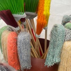 Brooms And Mops
