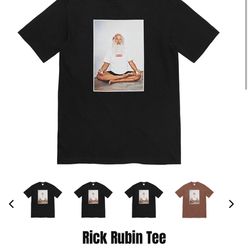 supreme Rick Rubin shirt